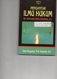 Image of Pengantar Ilmu Hukum